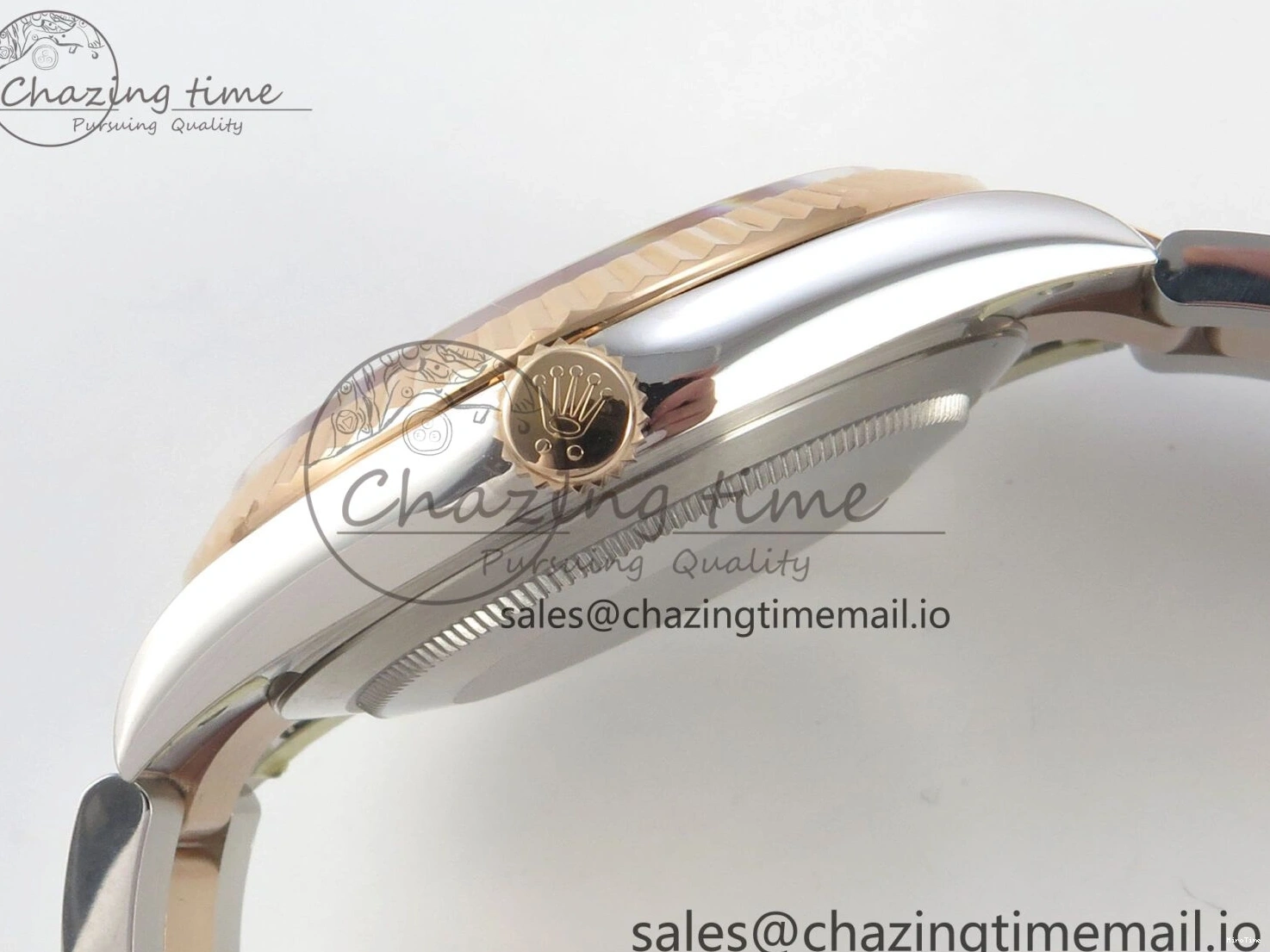 MiroTime 1218 Colorful DateJust 41 126331 SS RG ARF 1:1 Best Edition RG Diamonds Dial on Oyster Bracelet SH3235 (Weighted) 185